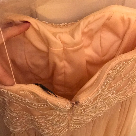 Aidan Mattox Strapless Formal Dress - Picture 6 of 6